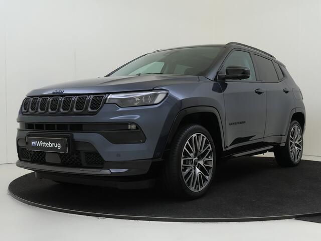 Jeep COMPASS 4xe 240PK Plug-in Hybrid Electric Summit | Schuif/kantel dak | Stoel memory | Camera rondom |