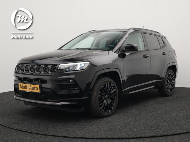 Jeep COMPASS 4xe 240 Plug-in Hybrid Electric S PHEV | Adaptive Cruise | Lederen Sportstoelen | Black Optic | 19"L.M | Virtual | Apple Carplay | Camera | Keyless |