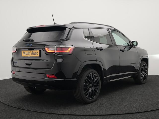 Jeep COMPASS 4xe 240 Plug-in Hybrid Electric S PHEV | Adaptive Cruise | Lederen Sportstoelen | Black Optic | 19"L.M | Virtual | Apple Carplay | Camera | Keyless |
