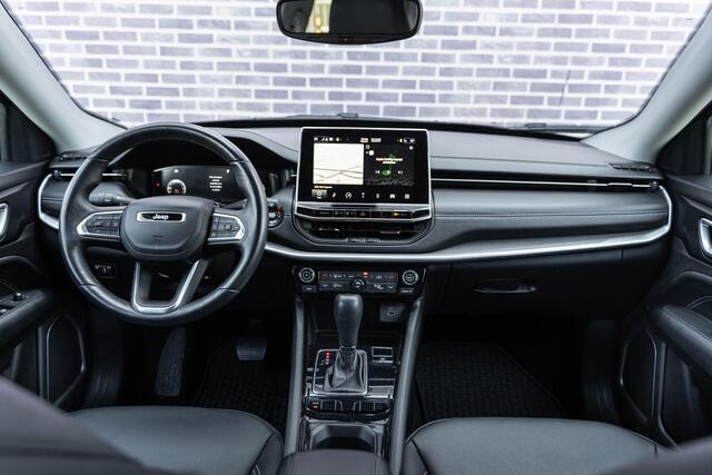 Jeep COMPASS 1.5T e-Hybrid Limited | Apple Carplay/Android Auto | Stuurverwarming | Stoelverwarming | Adaptive Cruise Control | DAB-radio | Achteruitrijcamera | Navigatie | 18"LM-velgen | Fullmap Navigatie |
