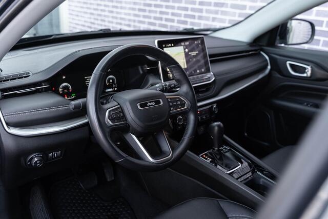 Jeep COMPASS 1.5T e-Hybrid Limited | Apple Carplay/Android Auto | Stuurverwarming | Stoelverwarming | Adaptive Cruise Control | DAB-radio | Achteruitrijcamera | Navigatie | 18"LM-velgen | Fullmap Navigatie |