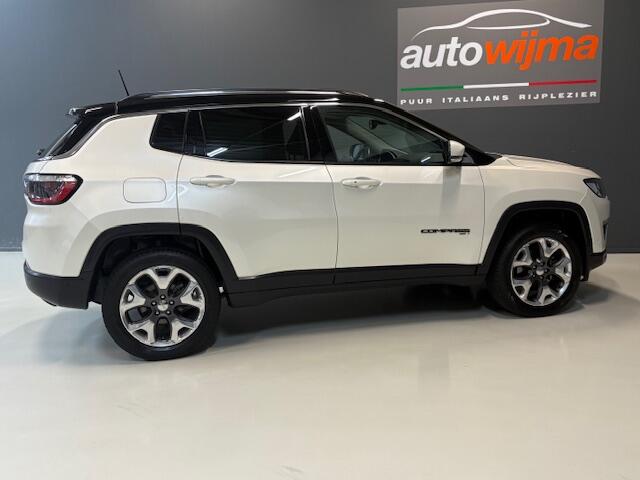 Jeep COMPASS 1.4 MultiAir 170pk Limited 4x4 Automaat Apple carplay, stoel/stuurverwarming, Beats audio Drivers assist pack, Xenon
