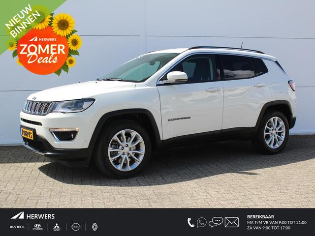 Jeep COMPASS 4xe 190 Plug-in Hybrid Electric Limited Business / Trekhaak Afneembaar (1250 KG) / Navigatie / Cruise Control / Lederen Bekleding / Achteruitrijcamera /