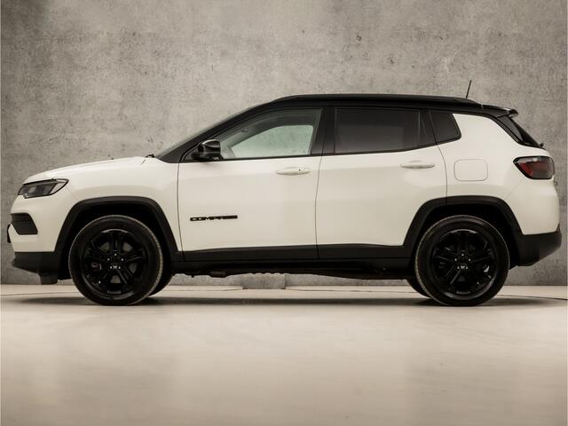 Jeep COMPASS 4xe 240 Plug-in Hybrid Electric Upland 240Pk Automaat (APPLE CARPLAY, GROOT NAVI, VIRTUAL COCKPIT, 360 CAMERA, KEYLESS, LEDER, SPORTSTOELEN, ADAPTIVE CRUISE, LANE ASSIST, NIEUWSTAAT)