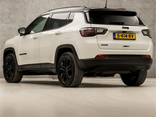 Jeep COMPASS 4xe 240 Plug-in Hybrid Electric Upland 240Pk Automaat (APPLE CARPLAY, GROOT NAVI, VIRTUAL COCKPIT, 360 CAMERA, KEYLESS, LEDER, SPORTSTOELEN, ADAPTIVE CRUISE, LANE ASSIST, NIEUWSTAAT)