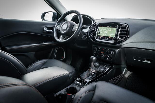 Jeep COMPASS 1.4 170PK MultiAir Opening Edition 4x4 AUTOMAAT RIJKLAAR | Trekhaak | Clima | Keyless entry | Leer Zwart |