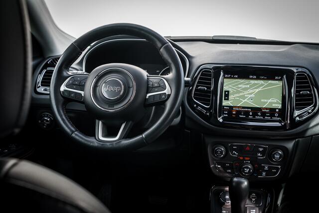 Jeep COMPASS 1.4 170PK MultiAir Opening Edition 4x4 AUTOMAAT RIJKLAAR | Trekhaak | Clima | Keyless entry | Leer Zwart |