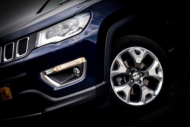 Jeep COMPASS 1.4 170PK MultiAir Opening Edition 4x4 AUTOMAAT RIJKLAAR | Trekhaak | Clima | Keyless entry | Leer Zwart |