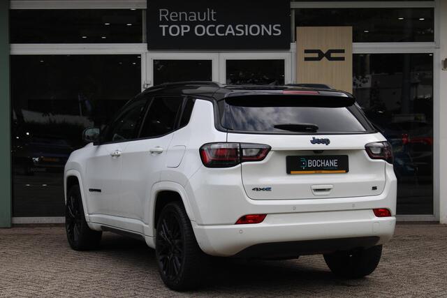 Jeep COMPASS 4xe 240 Plug-in Hybrid Electric S Adaptive CruiseControl | Elektrische stoelen | Stoelverwarming | All Season banden | Elektrische Achterklep | 4x4 | Navigatie | Parkeersensoren | Achteruitrijcamera
