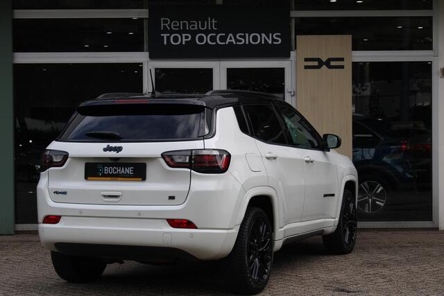 Jeep COMPASS 4xe 240 Plug-in Hybrid Electric S Adaptive CruiseControl | Elektrische stoelen | Stoelverwarming | All Season banden | Elektrische Achterklep | 4x4 | Navigatie | Parkeersensoren | Achteruitrijcamera