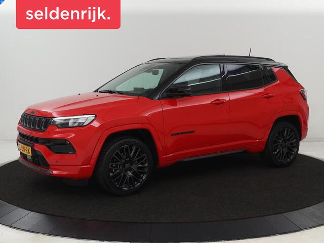 Jeep COMPASS 4xe 240 Plug-in Hybrid Electric S | Panoramadak | Trekhaak | 360 Camera | Leder | Stoelverwarming | Alpine Sound | Carplay | Stuurverwarming | Adaptive cruise | Navigatie | PHEV
