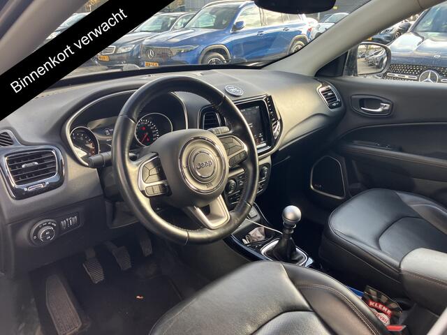Jeep COMPASS 1.4 MultiAir Limited | 1E EIGENAAR | 12MND GARANTIE | BEATS | LEDER | NAVI | CARPLAY | CRUISE | LMV | NL-AUTO
