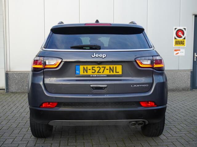 Jeep COMPASS 1.3T Limited Leder | CarPlay | Stoel&Stuur verw. | Led | Keyless