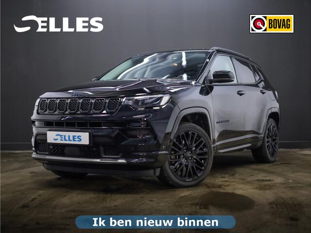 Jeep COMPASS 4xe 240 Plug-in Hybrid Electric S | Lederen Bekleding | Android Auto | Apple Carplay | Stuur en Stoelverwarming