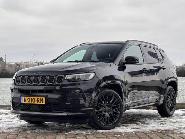 Jeep COMPASS S 1.3 Turbo 150pk Automaat | 1.750 KG TREKGEWICHT | PANODAK | LEDER | ALPINE AUDIO | ADAPTIVE CRUISE | NAVI | CAMERA | ISOFIX |