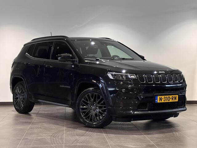 Jeep COMPASS S 1.3 Turbo 150pk Automaat | 1.750 KG TREKGEWICHT | PANODAK | LEDER | ALPINE AUDIO | ADAPTIVE CRUISE | NAVI | CAMERA | ISOFIX |