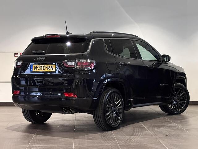 Jeep COMPASS S 1.3 Turbo 150pk Automaat | 1.750 KG TREKGEWICHT | PANODAK | LEDER | ALPINE AUDIO | ADAPTIVE CRUISE | NAVI | CAMERA | ISOFIX |