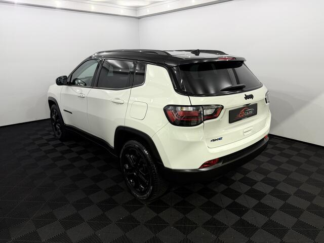 Jeep COMPASS Upland 4xe 240 Plug-in Hybrid Electric S Camera, Navi, Half leder, Keyless start, Cruise control, Virtual desk, Sportief velgen