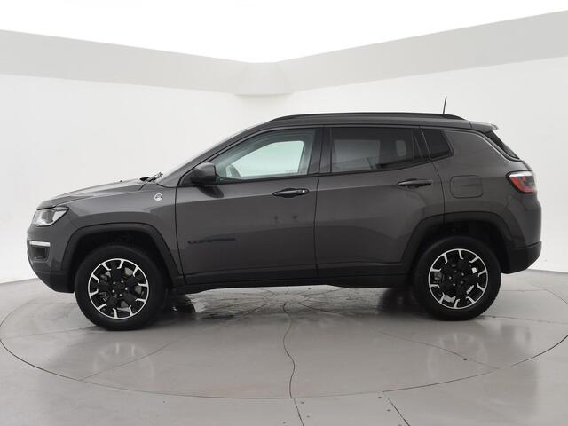 Jeep COMPASS 4xe 240 PK PLUG-IN HYBRID 4X4 TRAILHAWK + TREKHAAK | VOL LEDER | ALPINE | CARPLAY | DAB | STOEL/STUURWIELVERW.
