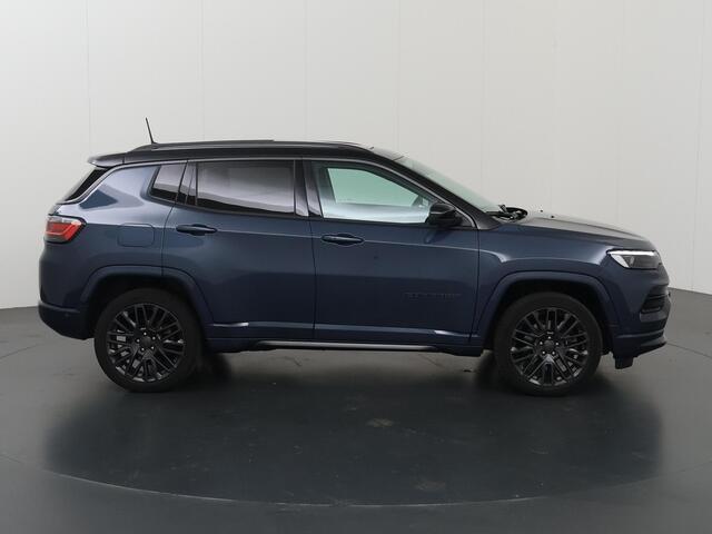 Jeep COMPASS 4xe 240 Plug-in Hybrid Electric S | SOH 82,2% | Panoramadak | Navigatie | 360° Camera | Stoelverwarming/Ventilatie | Keyless Entry/Go | Elek. Achterklep | Apple Carplay/Android Auto | Trekhaak |