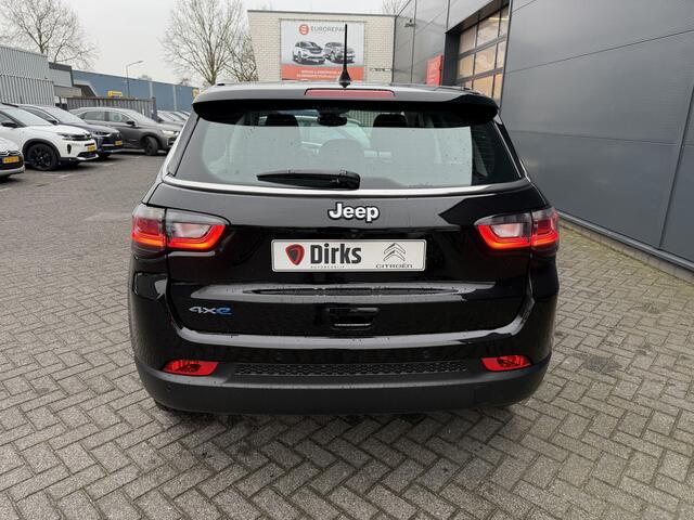 Jeep COMPASS 4xe 190 Plug-in Hybride Altitude (360gr Camera - Elektrische Klep - Adaptieve Cruise Controle - Parkeersensoren V+A - Automatische Airco - LED - Keyless Entry - Navigatie)