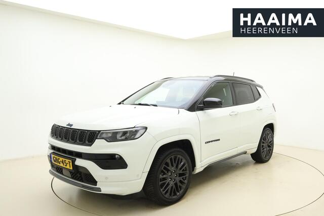 Jeep COMPASS 4xe 240 Plug-in Hybrid Electric S Leder | Navigatie | trekhaak | keyless start | camera achter | stoelverwarming