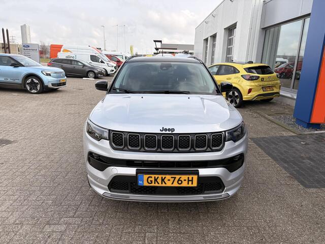 Jeep COMPASS 4xe 240 Plug-in Hybrid Electric Trailhawk Afneembare trekhaak | Achteruitrij camera | Leder bekleding |