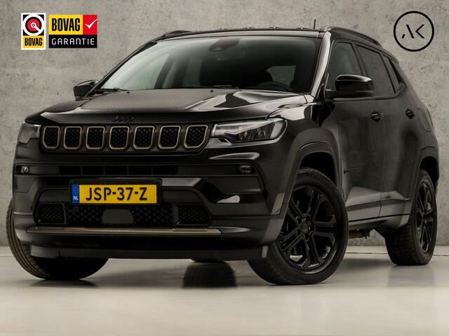 Jeep COMPASS 4xe 240 Plug-in Hybrid Electric Trailhawk 240Pk Automaat (VIRTUAL COCKPIT, APPLE CARPLAY, GROOT NAVI, LEDER, CAMERA, SPORTSTOELEN, KEYLESS, GETINT GLAS, ADAPTIVE CRUISE, NIEUWSTAAT)