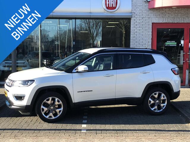 Jeep COMPASS 1.4 MultiAir Limited 4x4 DCT AUTOMAAT|NAVI|CLIMATE|APPLE/ANDROID|BEATS|PDC|18"