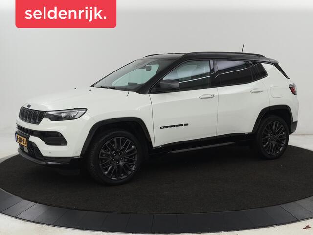 Jeep COMPASS 4xe 240 Plug-in Hybrid 80th Anniversary | 360 Camera | Adaptive cruise | Full LED | Carplay | Keyless | Half leder | Navigatie | Park Assist | Climate control | PHEV