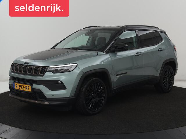 Jeep COMPASS 1.5T e-Hybrid Limited | 360 Camera | Adaptive cruise | Alpine Sound | Half leder | Carplay | Navigatie | Keyless | Dodehoek detectie | Full LED | Climate control | Bluetooth