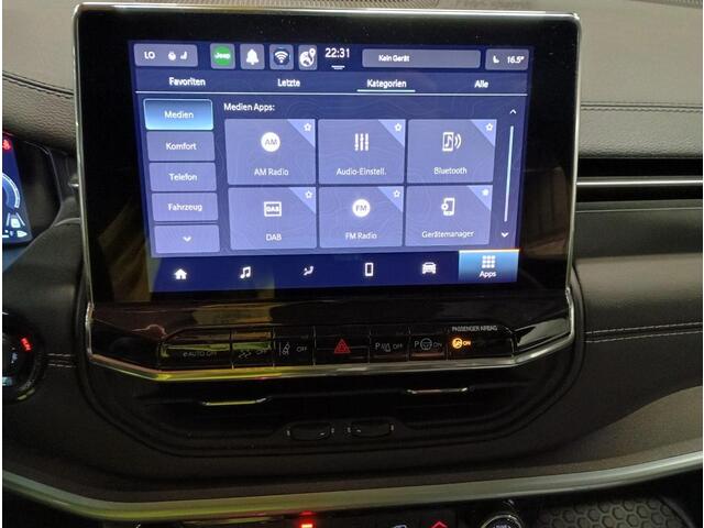 Jeep COMPASS 1.5T e-Hybrid Summit 1450KG trekgewicht/Stoel+stuur verwarming.