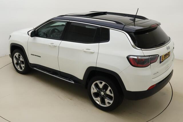 Jeep COMPASS 1.4 MultiAir Limited 4x4 Apple Carplay/Android Auto | Voorstoelen verwarmd | Climate control | Lederen bekleding | Cruise control | Lichtmetalen velgen 17'' |