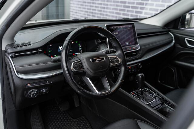 Jeep COMPASS 4xe 240 Plug-in Hybrid Electric S | PHEV | Adaptieve Cruise Control | Rondomzicht camera | Navigatie | Android Auto & Apple CarPlay | LED Koplampen | Stoel-/Stuurverwarming | Lederen Bekleding | Dodehoek Detectie |