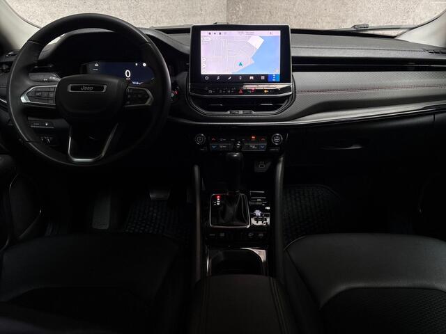 Jeep COMPASS 4xe 240 Plug-in Hybrid Electric Trailhawk 240Pk Automaat (PANORAMADAK, NARDO GREY, VIRTUAL COCKPIT, APPLE CARPLAY, CAMERA, LEDER, ADAPTIVE CRUISE, GETINT GLAS, NIEUWSTAAT)