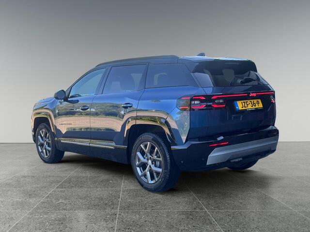 Jeep COMPASS First Edition 1.2 e-Hybrid 145pk | ELEKTR. STOEL + MEMORY | SCHUIF/KANTELDAK | STOELKOELING + VERW. | 360° CAMERA |