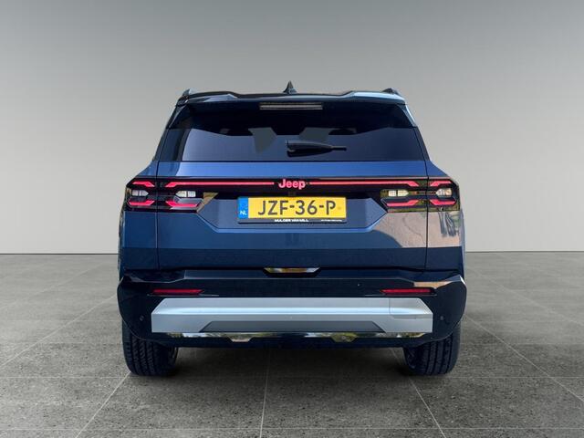 Jeep COMPASS First Edition 1.2 e-Hybrid 145pk | ELEKTR. STOEL + MEMORY | SCHUIF/KANTELDAK | STOELKOELING + VERW. | 360° CAMERA |