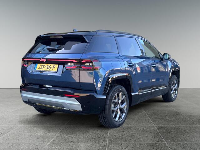 Jeep COMPASS First Edition 1.2 e-Hybrid 145pk | ELEKTR. STOEL + MEMORY | SCHUIF/KANTELDAK | STOELKOELING + VERW. | 360° CAMERA |