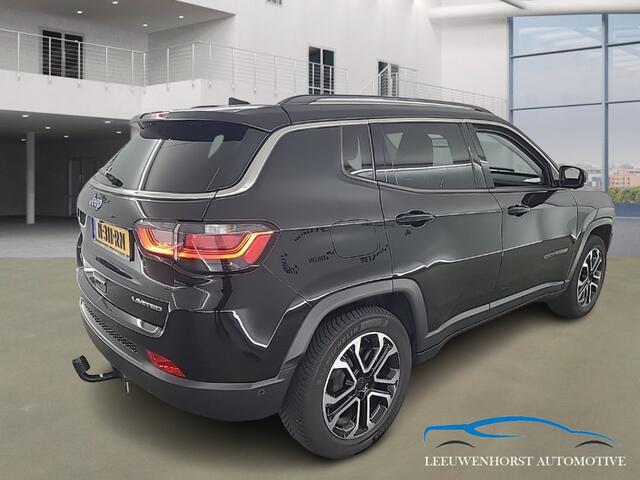 Jeep COMPASS 4xe 190 Plug-in Hybrid Electric Limited Lease Ed. camera, half leer, clima, cruise, parkeerhulp, keyless, NL-dealerauto