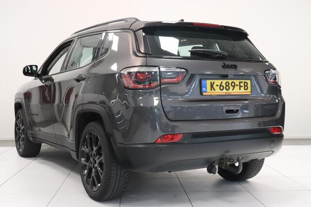 Jeep COMPASS 1.3T Night Eagle Liberty Edition | Camera | Navigatie | Half Leder | Cruise control | ApplCarplay AndroidAuto | Trekhaak |