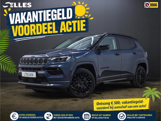 Jeep COMPASS 4xe 240 Plug-in Hybrid Electric S | SOH Hybrid Battery 97.3 % | Lederen bekleding | Camera