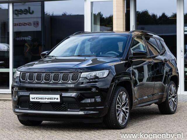 Jeep COMPASS SUMMIT 1.3T 240PK 4xe PHEV Plug Inn Hybrid Nieuwstaat