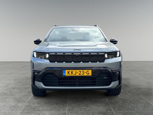 Jeep COMPASS First Edition EV 74kWh 213pk | SCHUIF/KANTELDAK | 360° CAMERA | WARMTEPOMP | LEDER | ELEKTR. STOEL INCL. MEMORY |