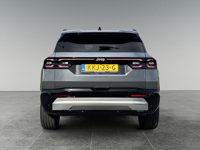 Jeep COMPASS First Edition EV 74kWh 213pk | SCHUIF/KANTELDAK | 360° CAMERA | WARMTEPOMP | LEDER | ELEKTR. STOEL INCL. MEMORY |