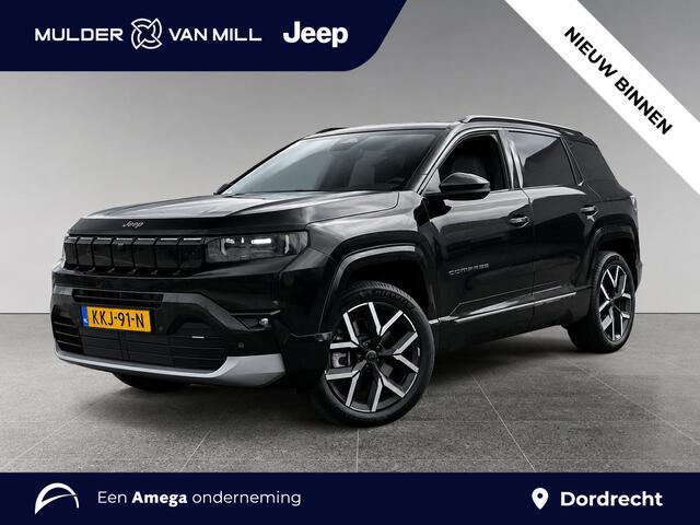 Jeep COMPASS First Edition 1.6 e-Hybrid Plug-In 225pk | ELEKTR. STOEL + MEMORY | SCHUIF/KANTELDAK | STOELKOELING + VERW. | 360° CAMERA |