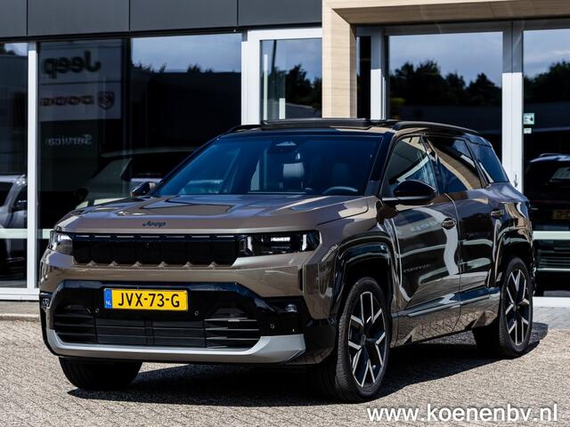 Jeep COMPASS First Edition 74 KWH PREMIUM en CONVENIENCE PACK / PANODAK