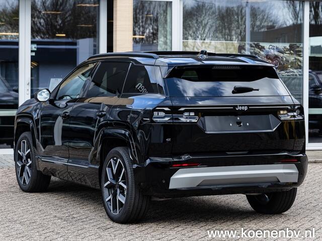 Jeep COMPASS First Edition 74kWh PANO / CONVENIENCE PACK / WARMTEPOMP / 8 JAAR GARANTIE