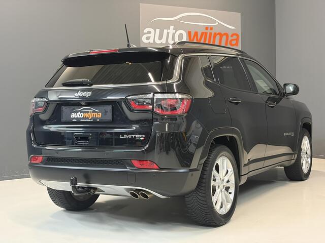 Jeep COMPASS 1.3 T 150pk Limited Automaat Dode hoek, Carplay, Stoelverwarming, Afn.Trekhaak