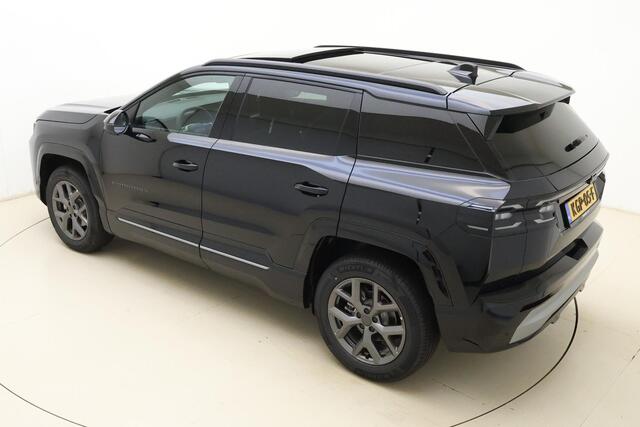 Jeep COMPASS 1.2 e-Hybrid First Edition | LED matrix verlichting | Panoramadak | Drive assist | Focal audio | Massage stoelen | Stoel ventilatie/verwarming | Camera's rondom