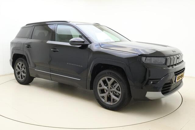 Jeep COMPASS 1.2 e-Hybrid First Edition | LED matrix verlichting | Panoramadak | Drive assist | Focal audio | Massage stoelen | Stoel ventilatie/verwarming | Camera's rondom